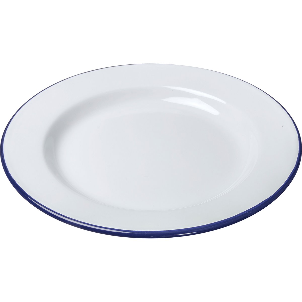 Falcon Enamelware Round Dinner Plate, 24cm or 26cm