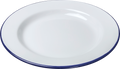 Falcon Enamelware Round Dinner Plate, 24cm or 26cm