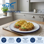 Falcon Enamelware Round Dinner Plate 26cm