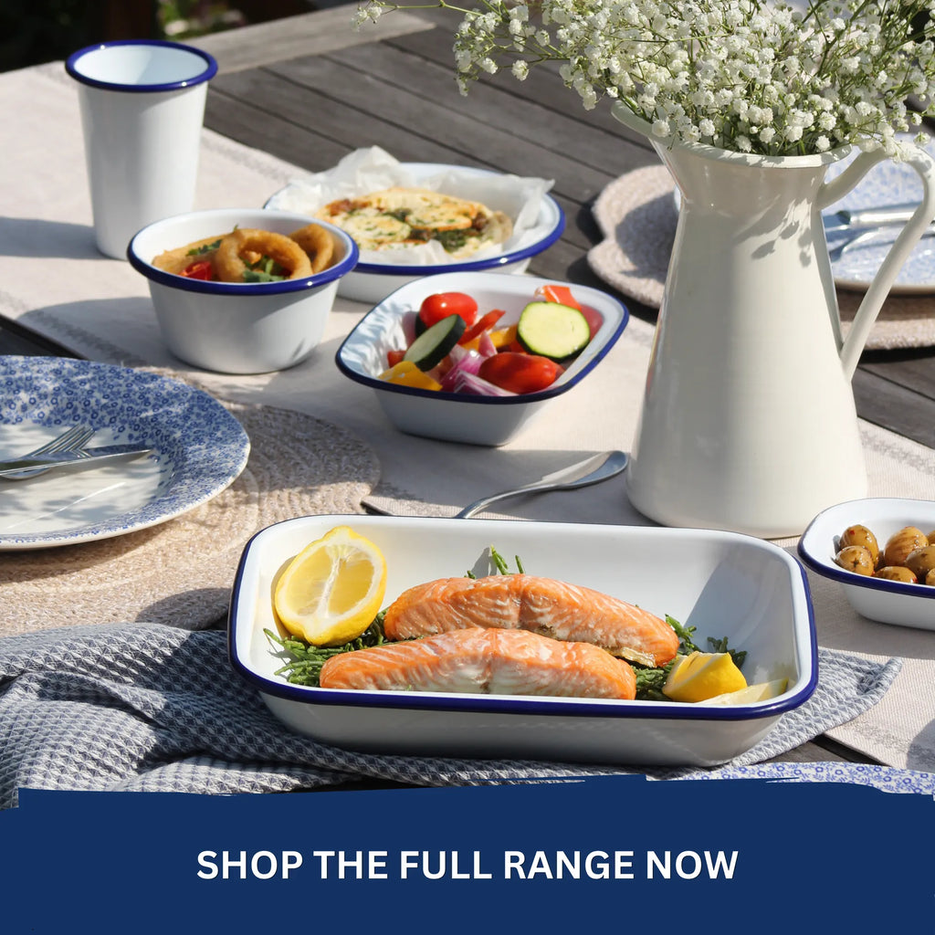 Falcon Enamelware Round Dinner Plate 26cm