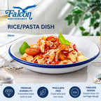 Falcon Enamelware Deep Pasta Plate 24cm