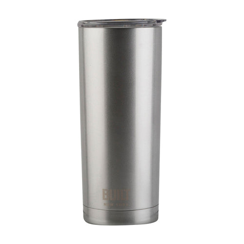 Built 590ml Double Walled Stainless Steel Travel Mug - Assorted Colours