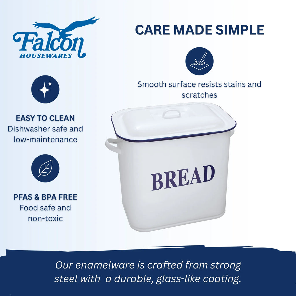 Falcon 34cm Rectangle Bread Bin