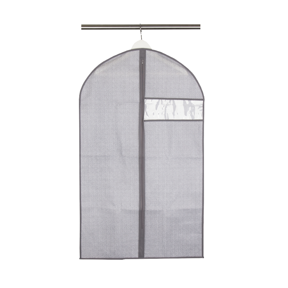 Space Logic Suit Cover Grey Herringbone
