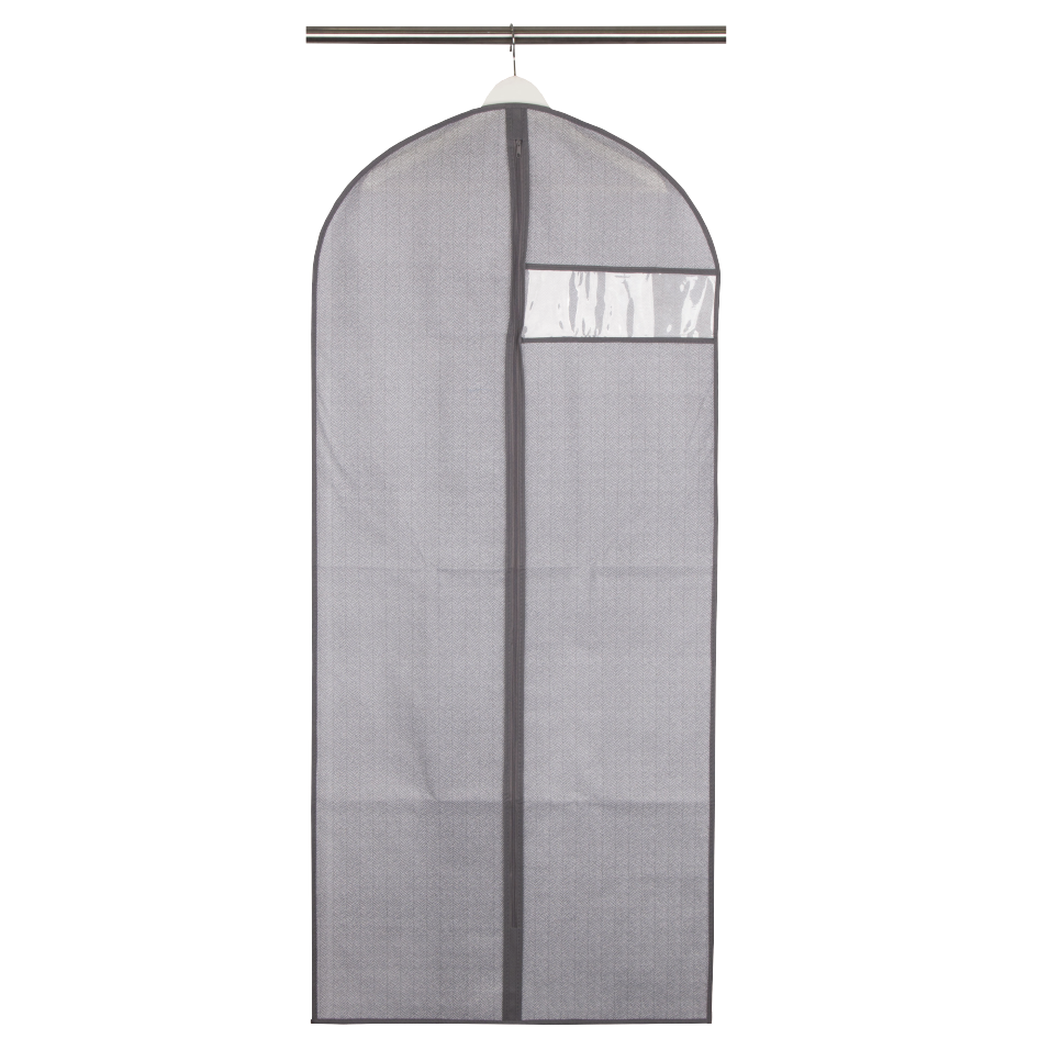 Space Logic Dress & Coat Cover Grey Herringbone