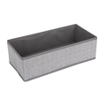 Space Logic Oblong Drawer Divider Grey Herringbone