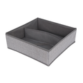 Space Logic Twin Oblong Drawer Divider Grey Herringbone