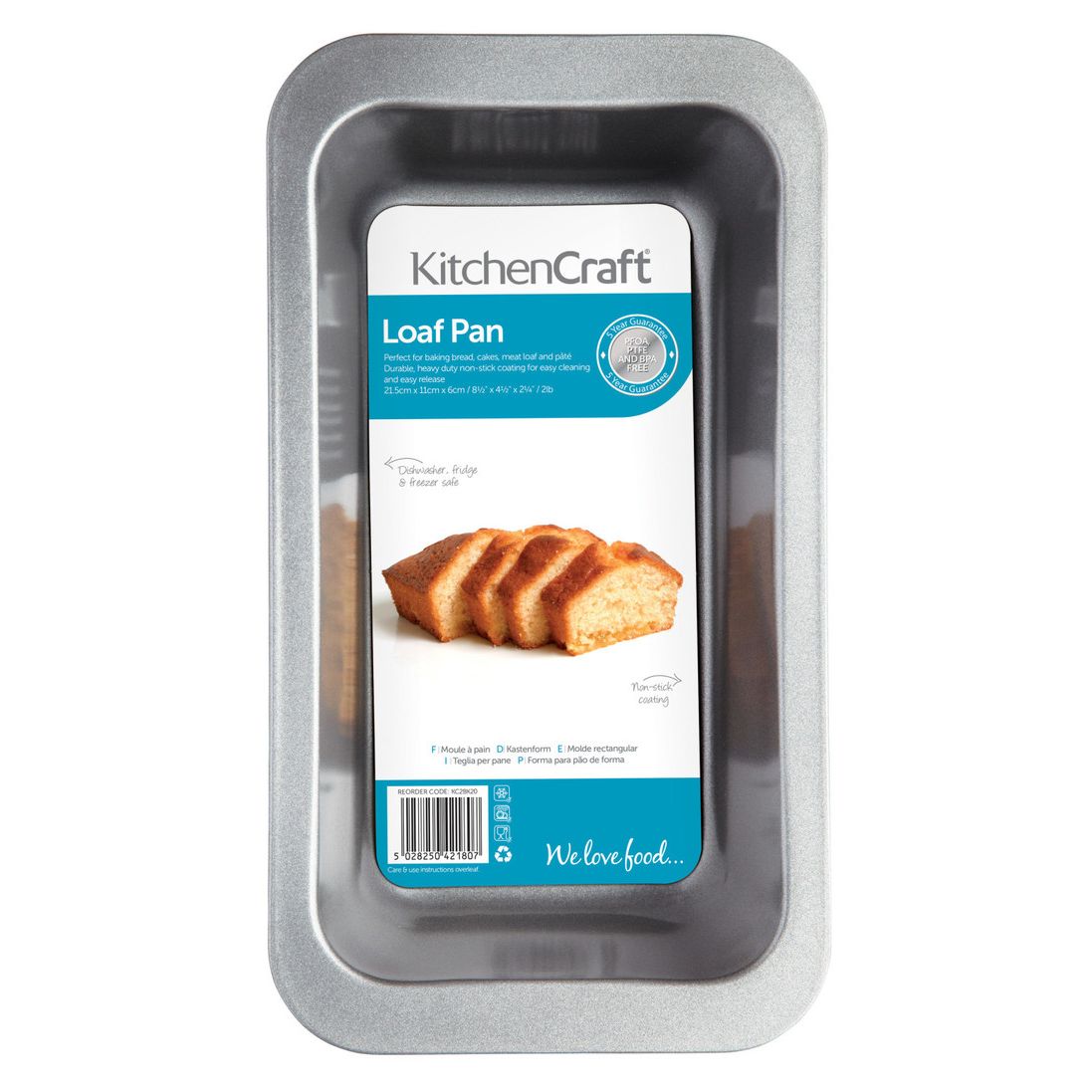 KitchenCraft Non-Stick 2lb Loaf Pan