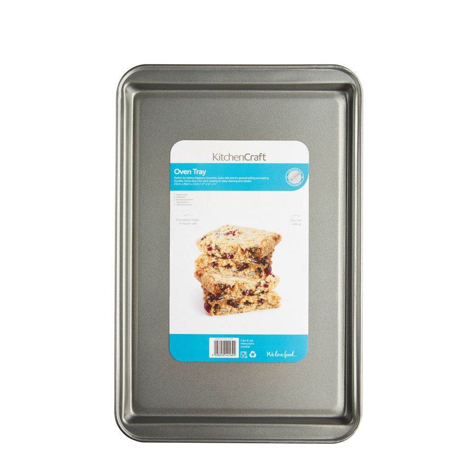 KitchenCraft Non-Stick Oven Tray, 43cm x 28cm