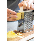 KitchenCraft Stainless Steel 14cm Four Sided Box Grater