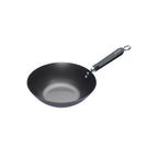 KitchenCraft Oriental Carbon Steel 30cm Non-Stick Wok