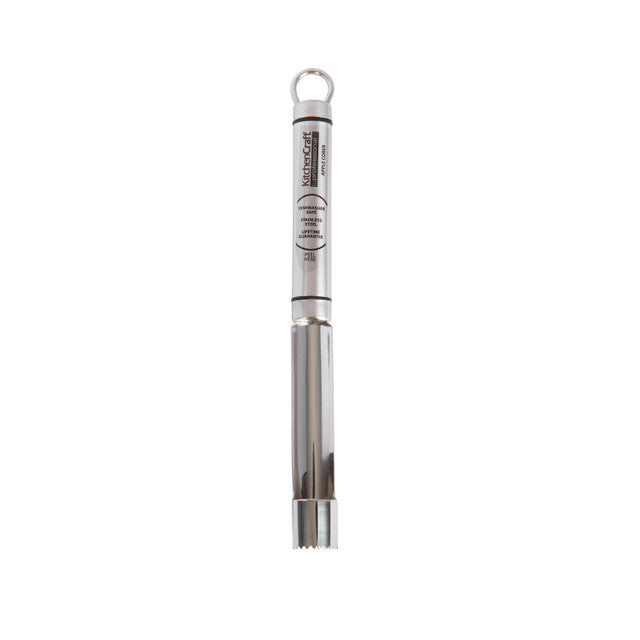 KitchenCraft Oval Handled Stainless Steel Apple Corer