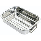 KitchenCraft Stainless Steel Roasting Pan, 27.5cm x 20cm