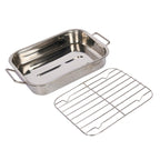 KitchenCraft Stainless Steel Roasting Pan, 27.5cm x 20cm