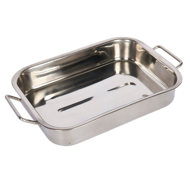 KitchenCraft Stainless Steel Roasting Pan, 27.5cm x 20cm
