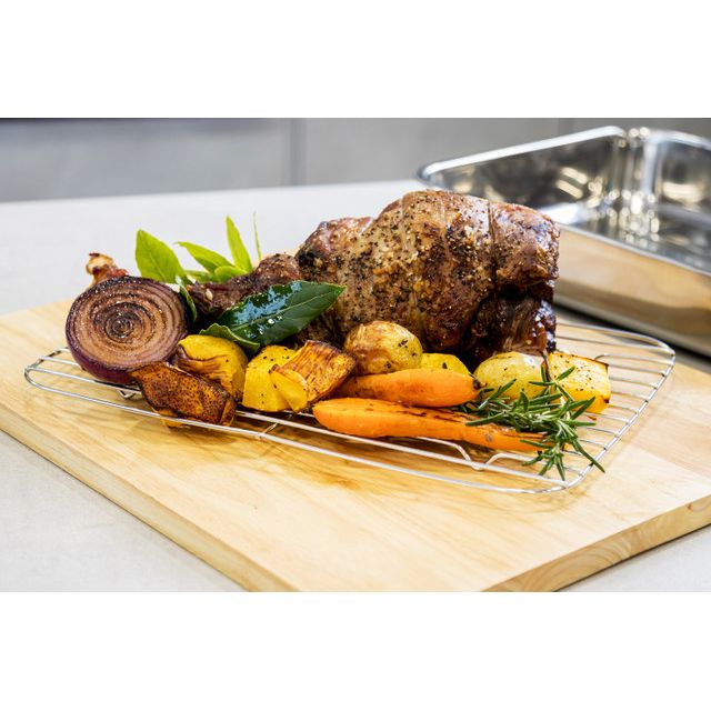 KitchenCraft Stainless Steel Roasting Pan, 38cm