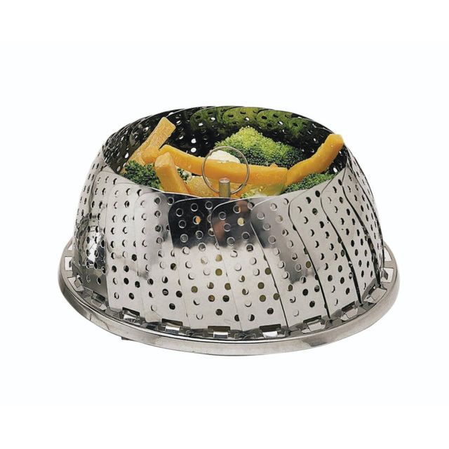 KitchenCraft Stainless Steel Collapsible Steaming Basket 28cm