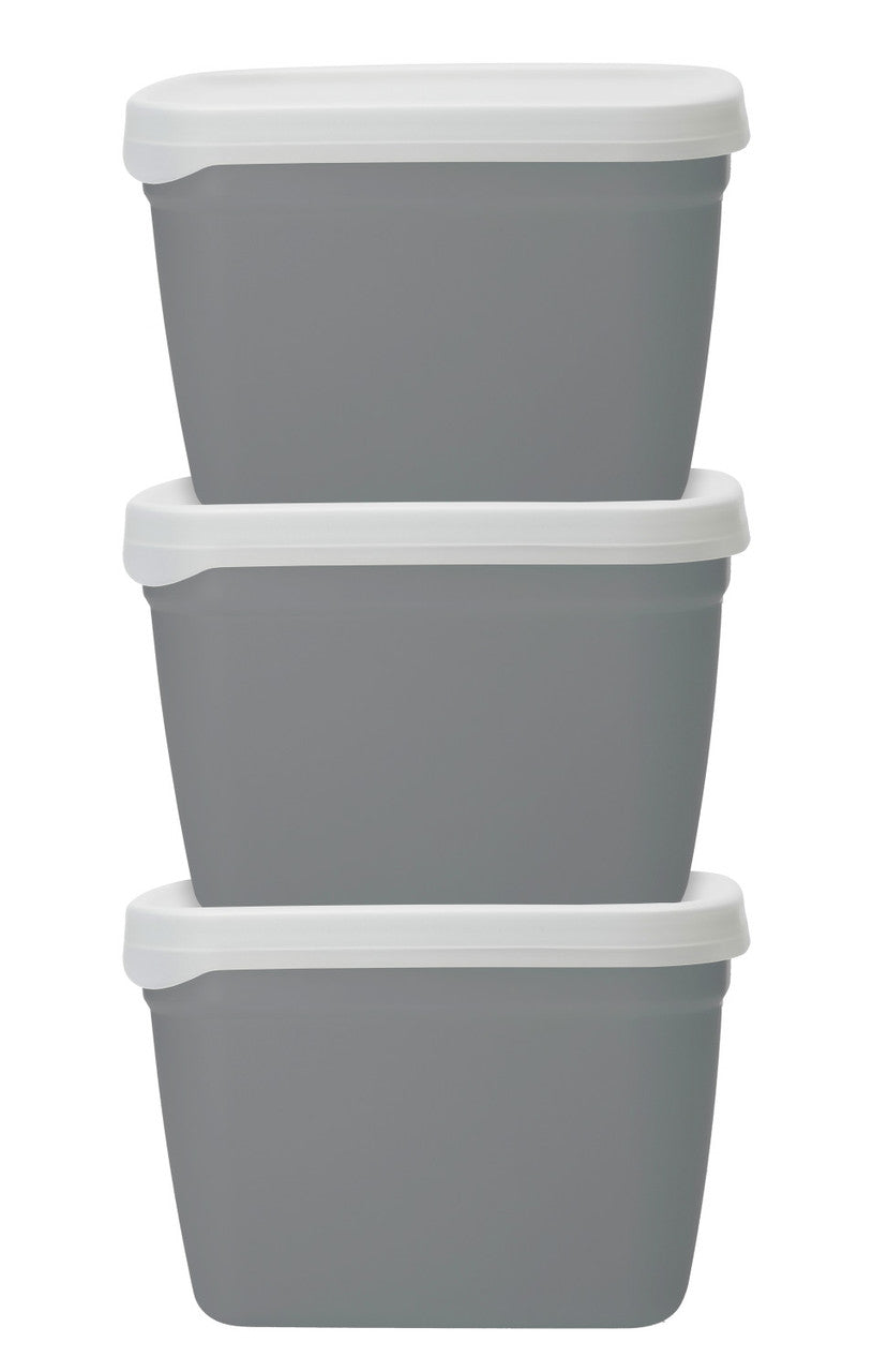 Natural Elements Eco Stackable Storage Set of 3 Large