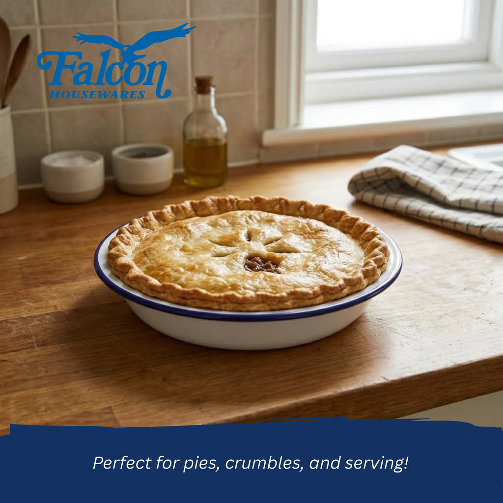 Falcon Round Pie Dish Various Sizes: 14cm, 16cm, 18cm, 20cm, 22cm, 24cm or 26cm