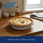 Falcon Round Pie Dish Various Sizes: 14cm, 16cm, 18cm, 20cm, 22cm, 24cm or 26cm