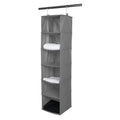 Space Logic 6-Shelf Hanging Organiser Urban Grey