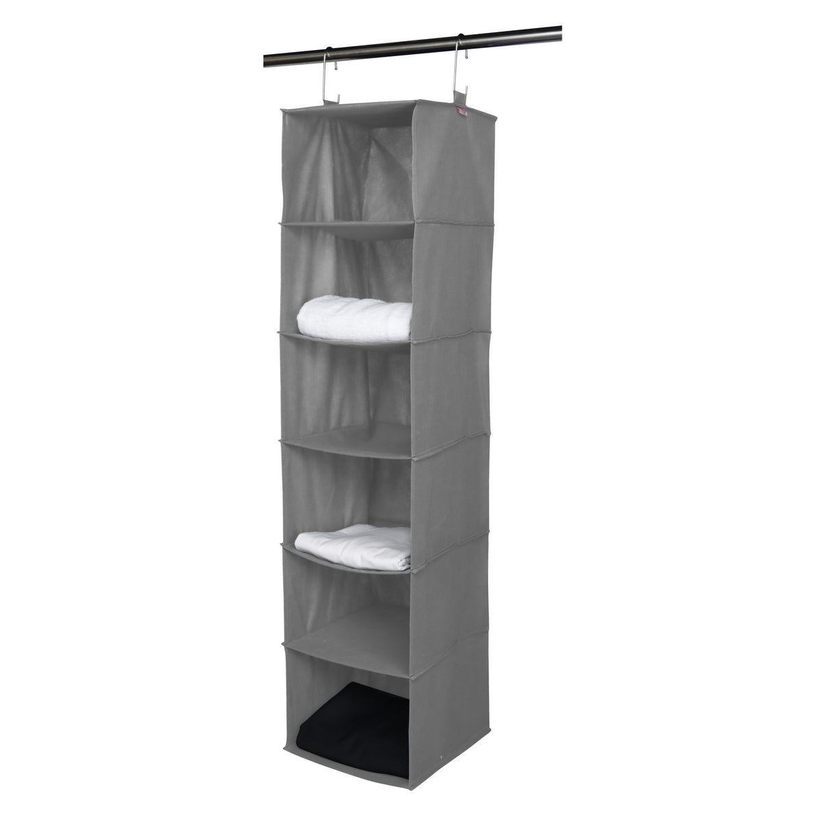 Space Logic 6-Shelf Hanging Organiser Urban Grey