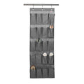 Space Logic 20 Pocket Over Door Organiser Urban Grey
