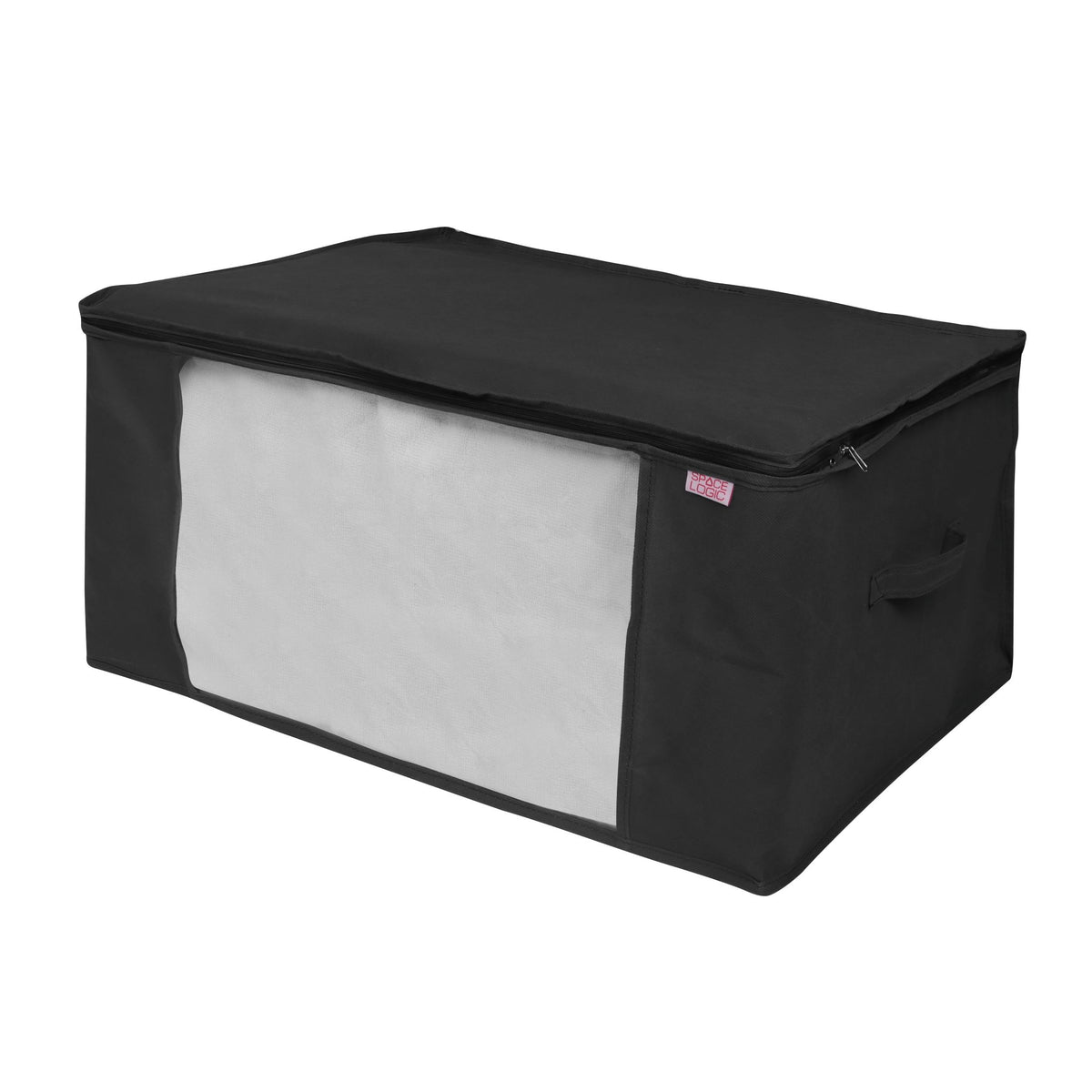 Space Logic Blanket Storage Tote Midnight Black