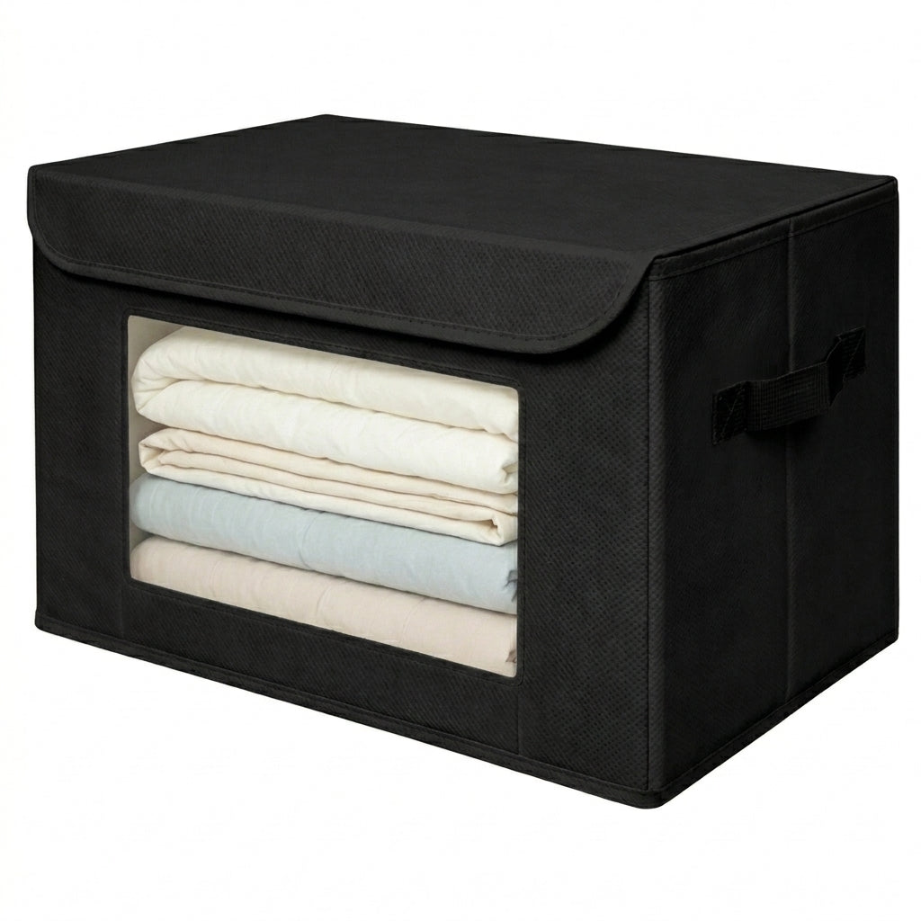 Space Logic Large Storage Box Midnight Black 25 Litre