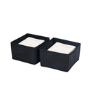 Space Logic Drawer & Closet Caddy Small Twin Pack Midnight Black