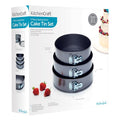 Kitchencraft Cake Tin Set 3 Piece