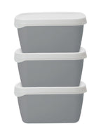 Natural Elements Eco Stackable Storage Set of 3 Medium