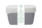 Natural Elements Eco Stackable Storage Set of 3 Medium