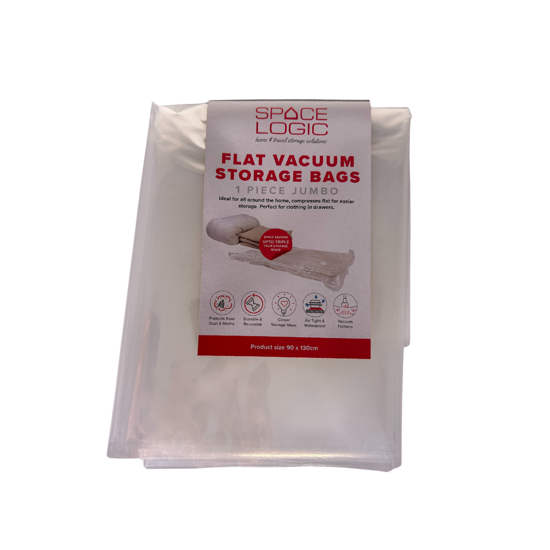 Space Logic Flat Vacuum Storage Bag 1 Piece Jumbo