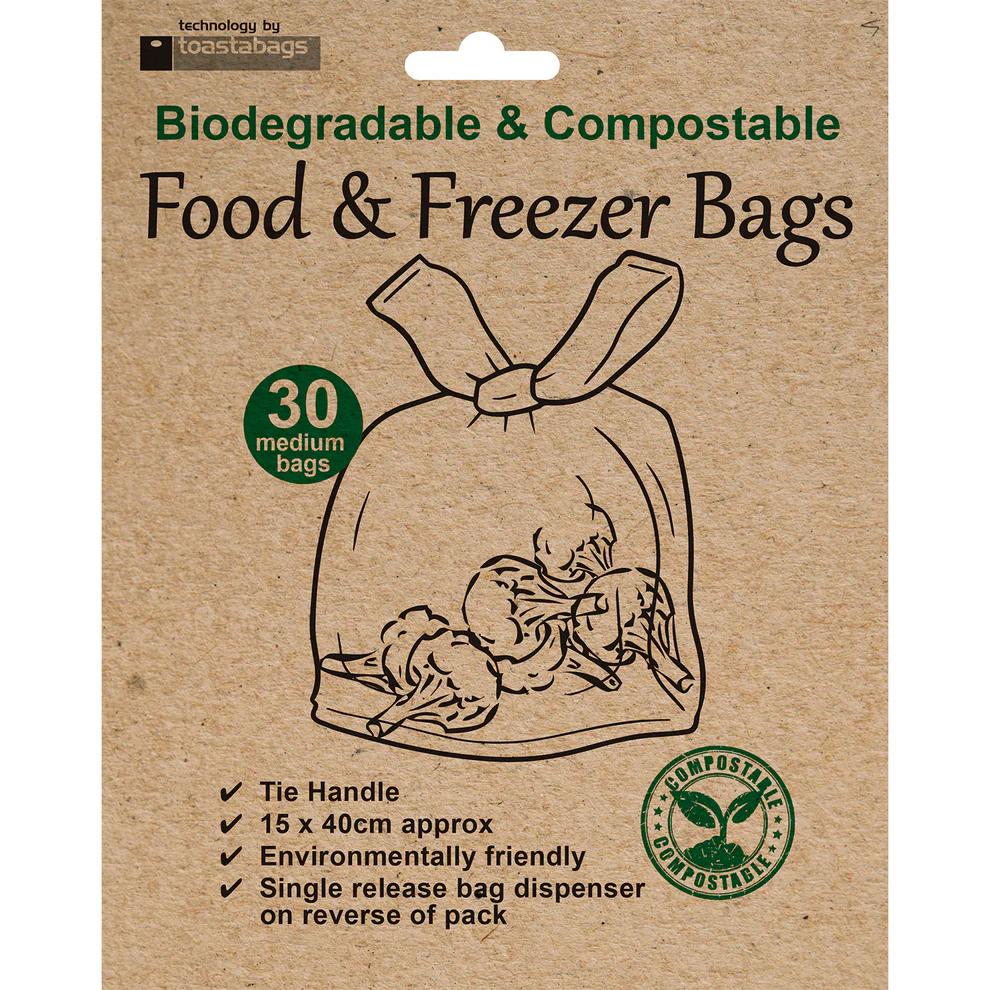 Toastabags Eco Food & Freezer Bags 30 Bags