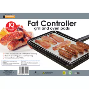 Toastabags Fat Controller Grill & Oven Pads 10 Pack