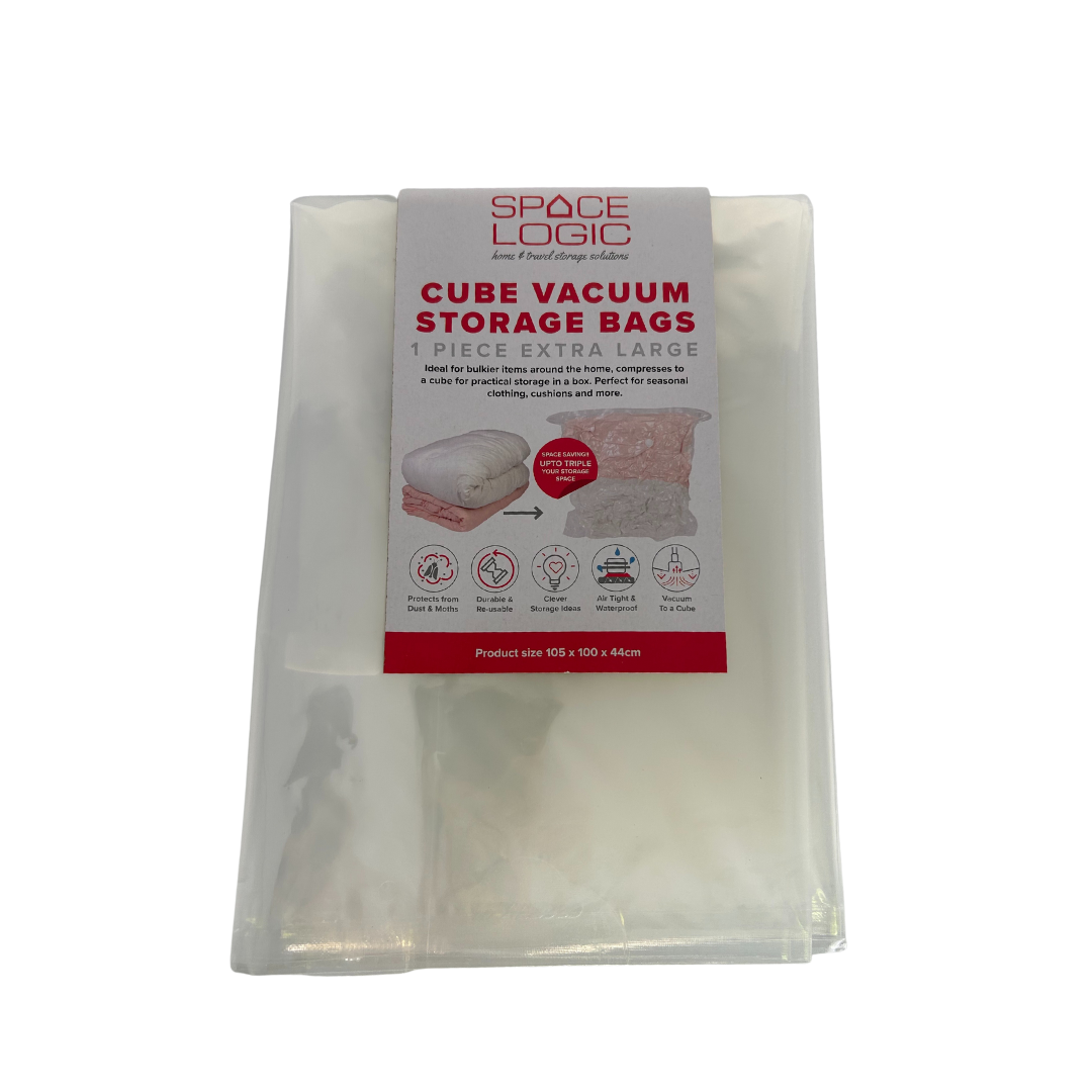 Space Logic Cube Vacuum Storage Bags 1 Piece Extra Large