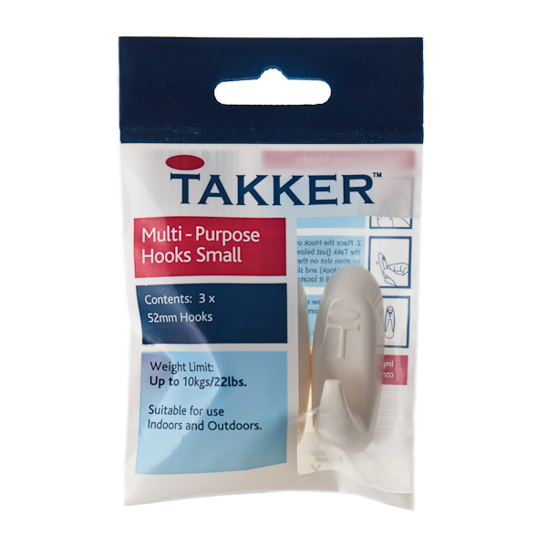 Takker Multi Purpose Hooks Small