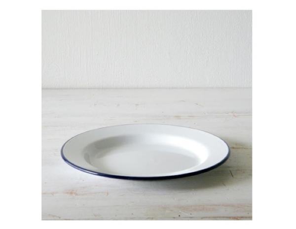 Falcon Enamelware Round Dinner Plate, 24cm or 26cm - Image 3