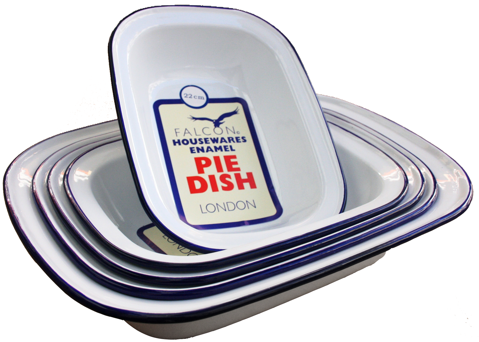 Falcon Enamel 22cm Oblong Pie Dish - Image 4