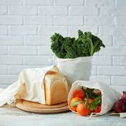 Eco Living Organic Bread Bag & Produce Bag - Image 3