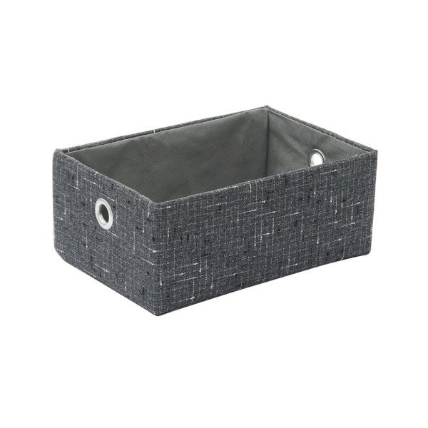 Shadow Rectangle Fabric Storage Baskets - Set of 3 - Image 4