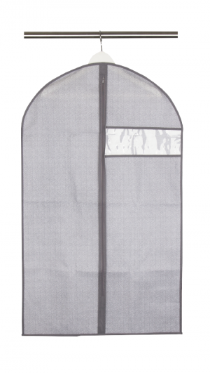 Space Logic Suit Cover Grey Herringbone