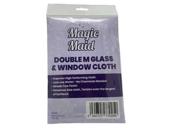 Magic Maid Double M Jumbo Glass & Window Cloth