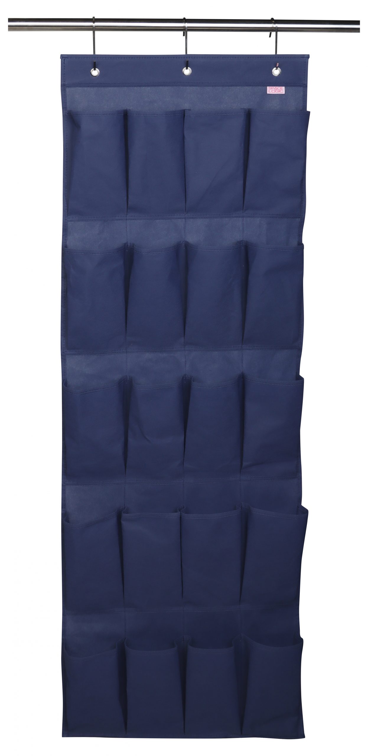 Space Logic 20 Pocket Over Door Organiser Navy - Image 2
