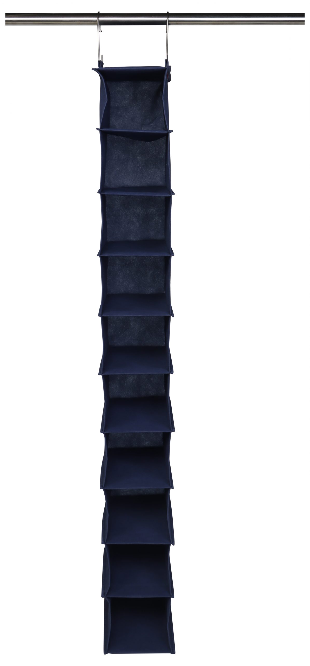 Space Logic 10-Pocket Hanging Organiser Navy - Image 3