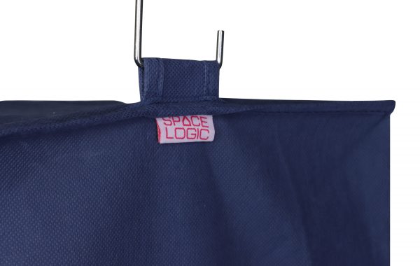 Space Logic 10-Pocket Hanging Organiser Navy - Image 4