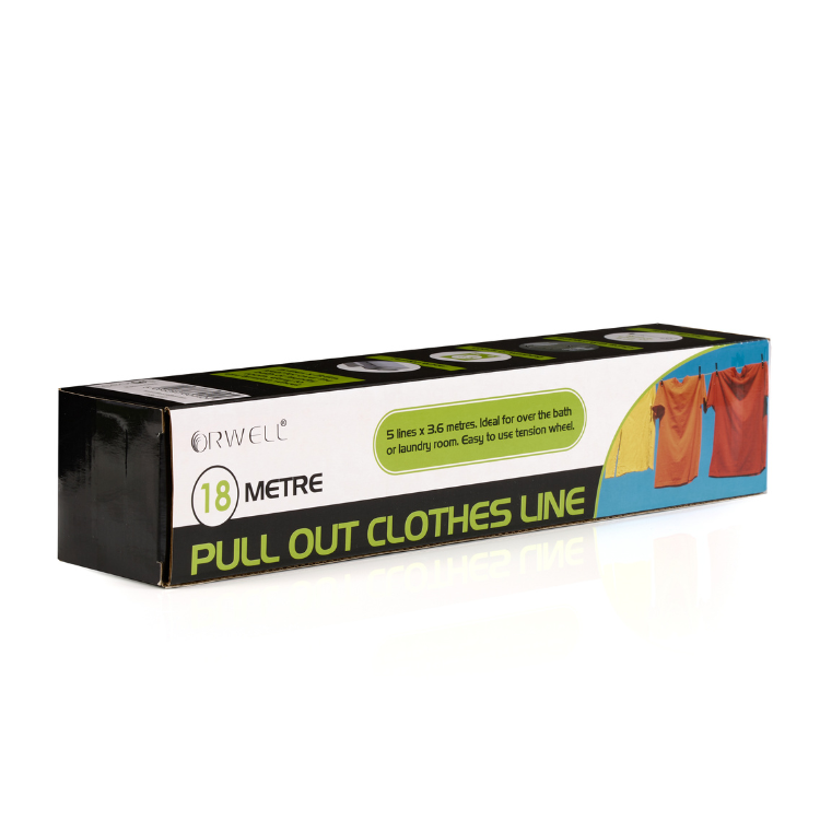 Pull Out Clothes Line 18 Metres