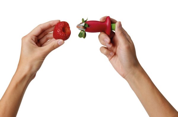 Chef'n StemGem™ Strawberry Huller - Image 3