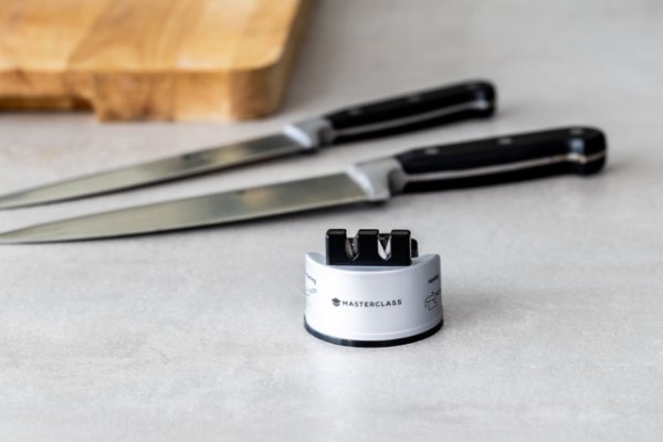 MasterClass Smart Sharp Dual Knife Sharpener Silver - Image 2